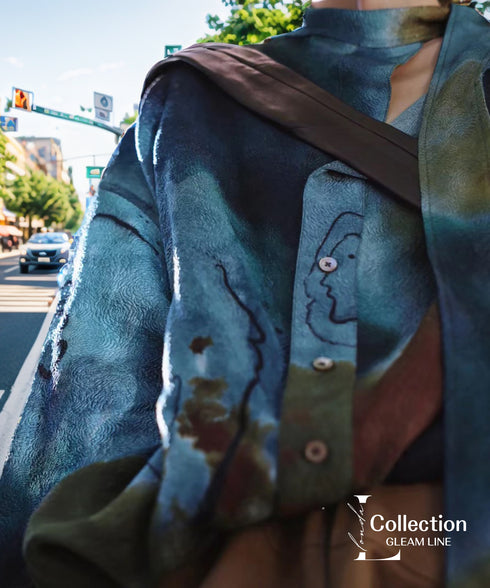 Cross Neck Blouse